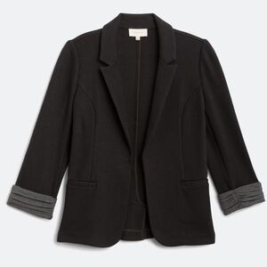 Medium Black Skies Are Blue Blazer with 3/4 sleeves